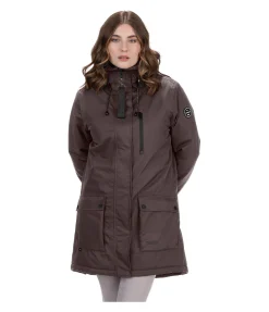 Parka d'équitation technique à capuche Anouk