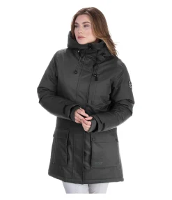 Parka d'équitation technique à capuche Anouk