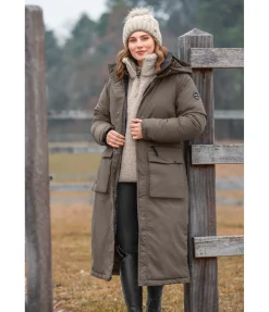 Parka longue à capuche Claudi