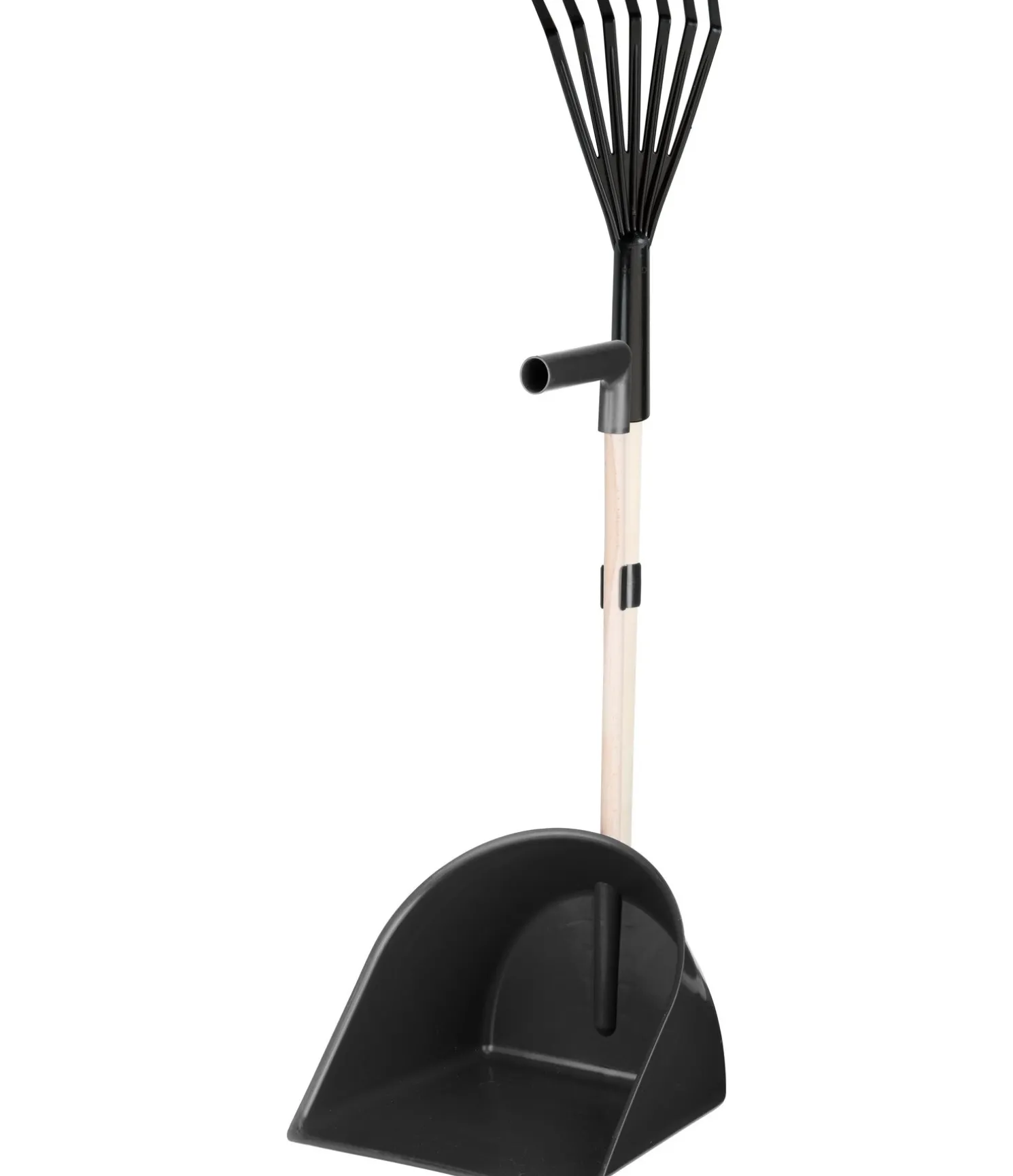 Pelle à fumier XL Mistboy avec manche et râteau