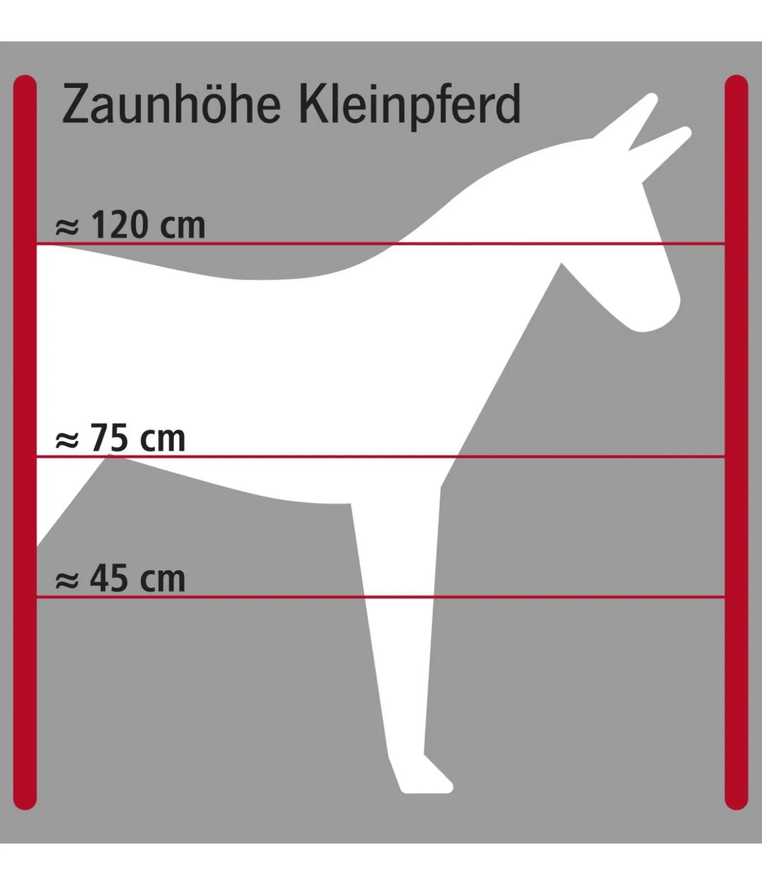 Piquets en plastique pour chevaux