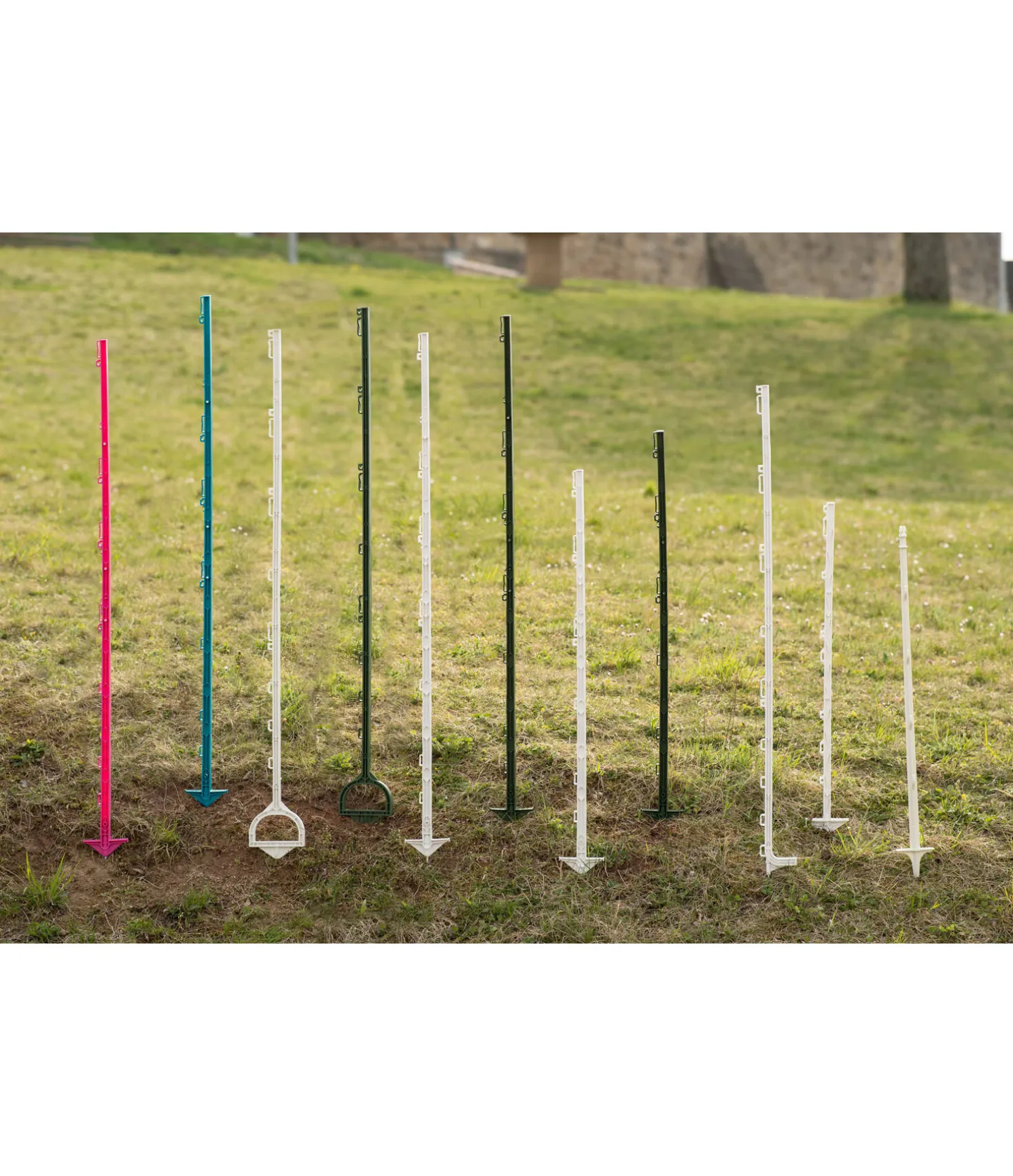 Piquets en plastique pour chevaux