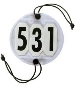 Porte-numéro rond