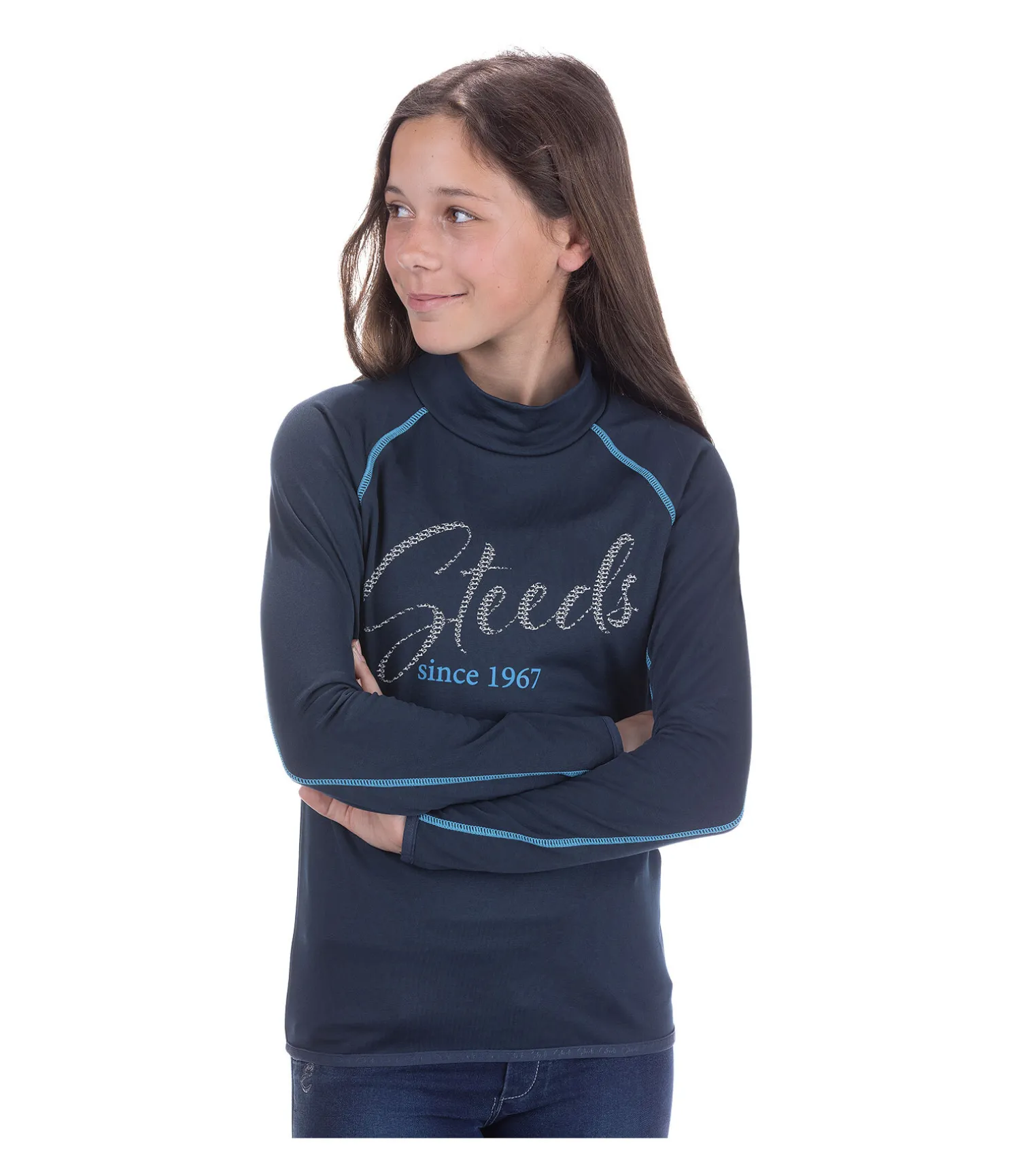 Pull à col roulé technique en stretch enfant Elliot