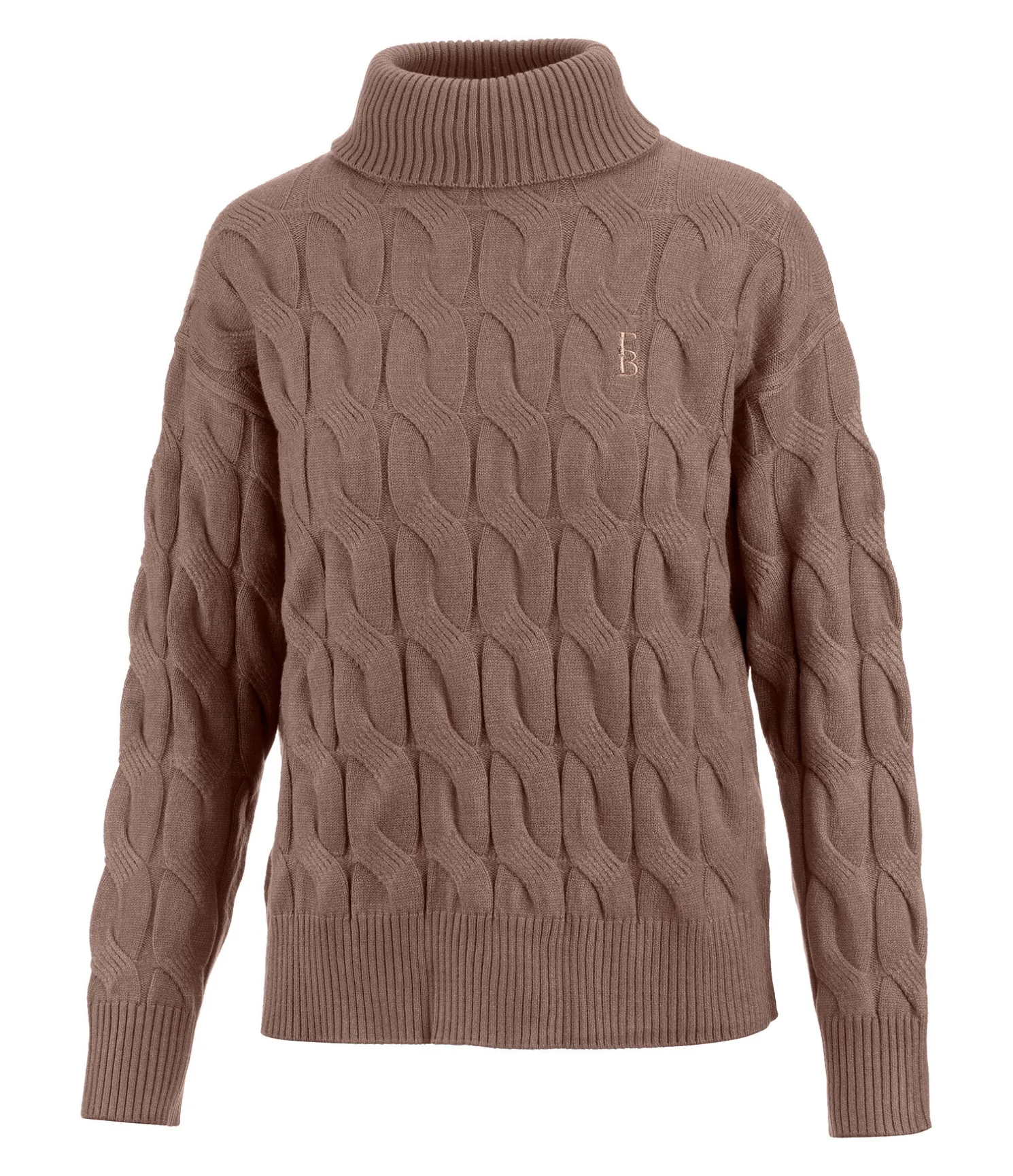 Pull-over à col roulé Lea