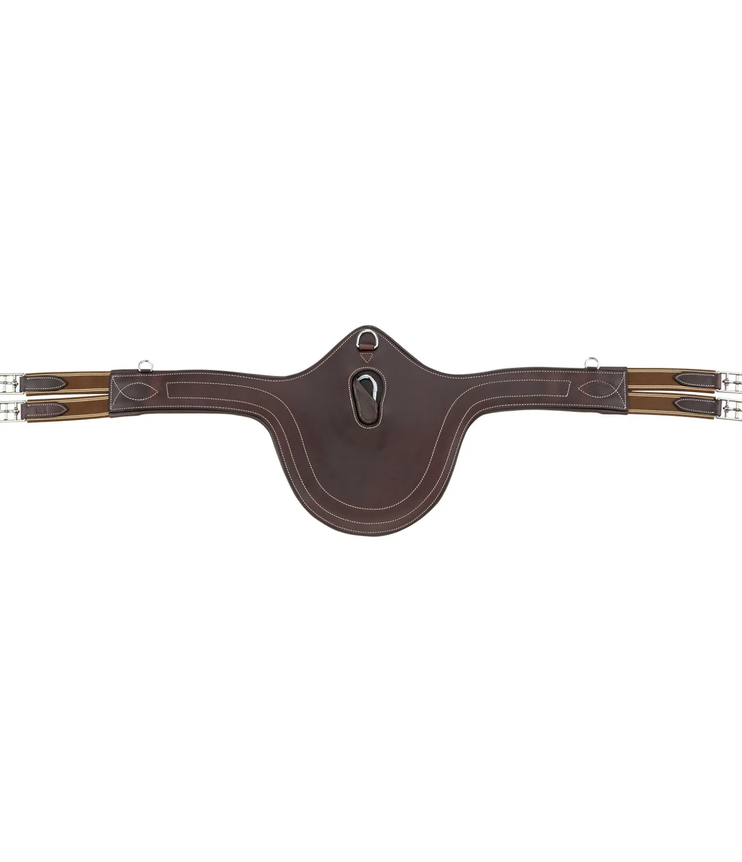 Sangle bavette en cuir Derby