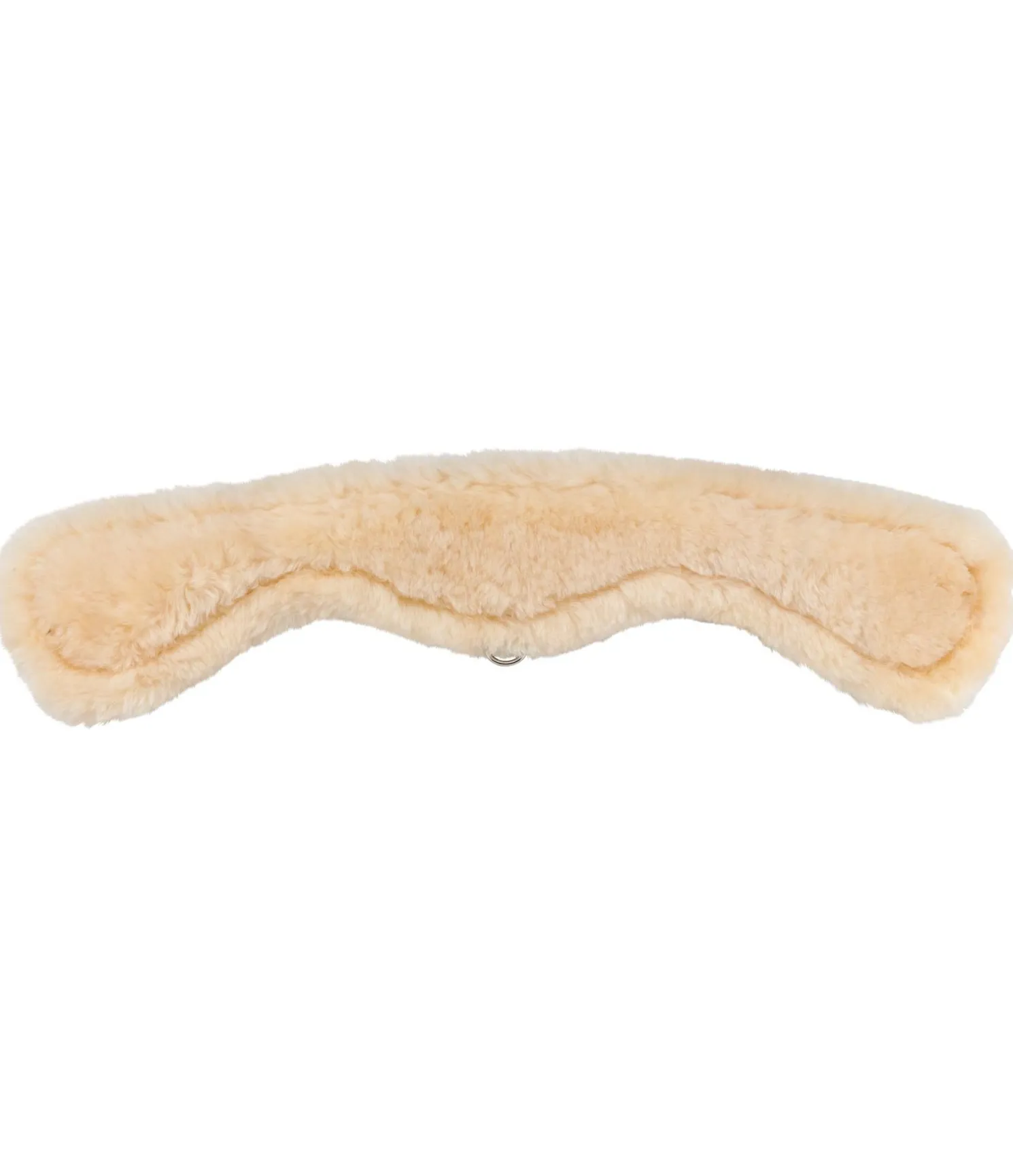 Sangle courte en véritable fourrure d'agneau Circle