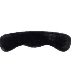 Sangle courte en véritable fourrure d'agneau Circle
