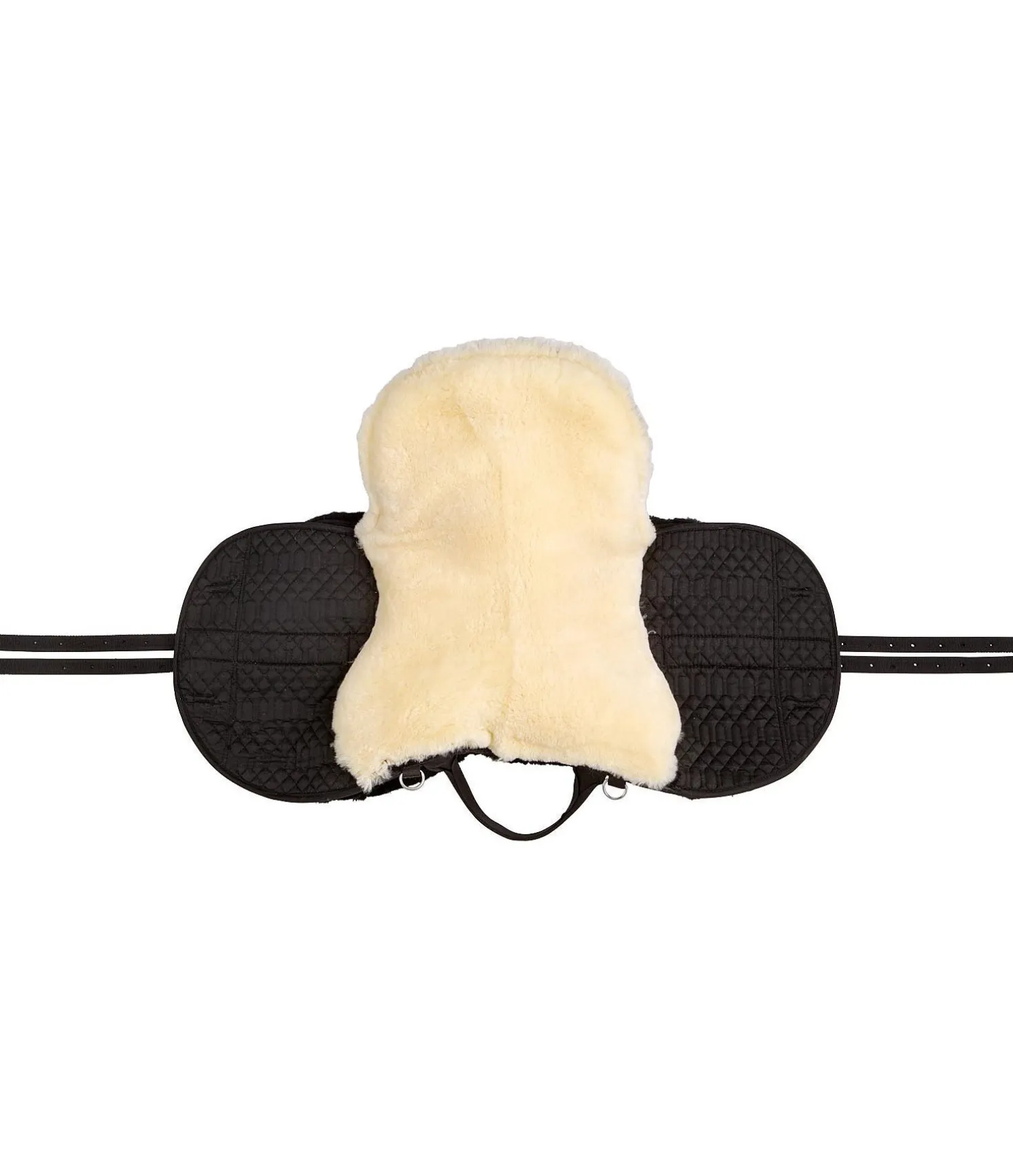 Selle de loisir en véritable fourrure d'agneau