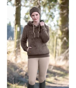 Sweat à capuche en polaire Teddy Bella