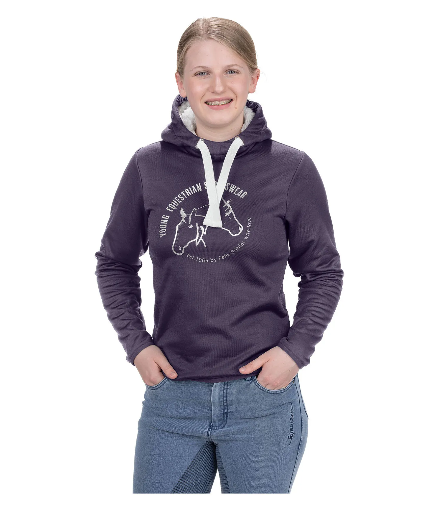 Sweat à capuche en stretch Performance enfant