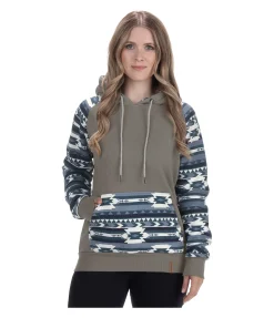 Sweat à capuche Ikat