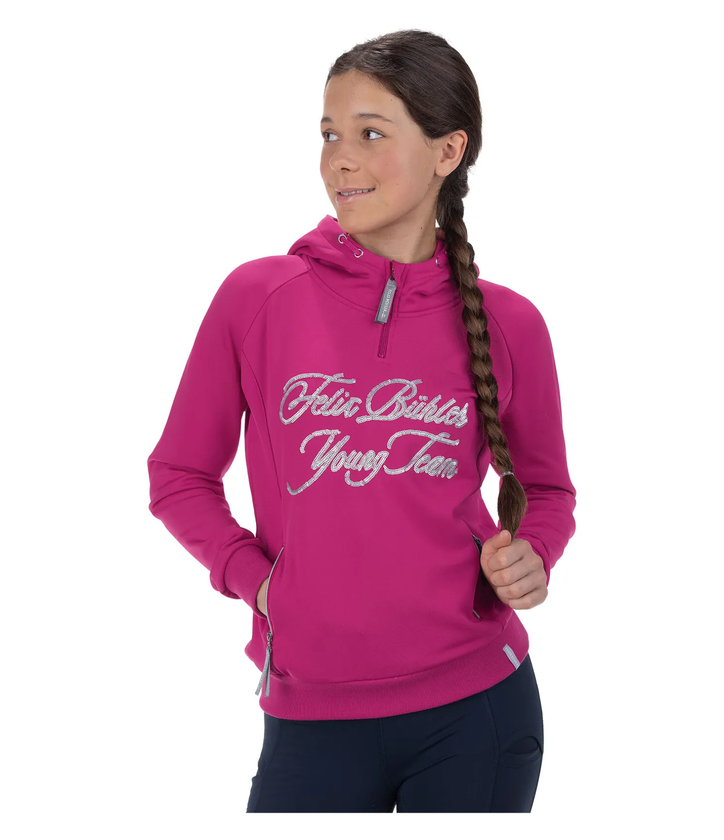 Sweat à capuche technique enfant Oletta