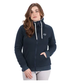 Sweat zippé à capuche en polaire Teddy Kaja