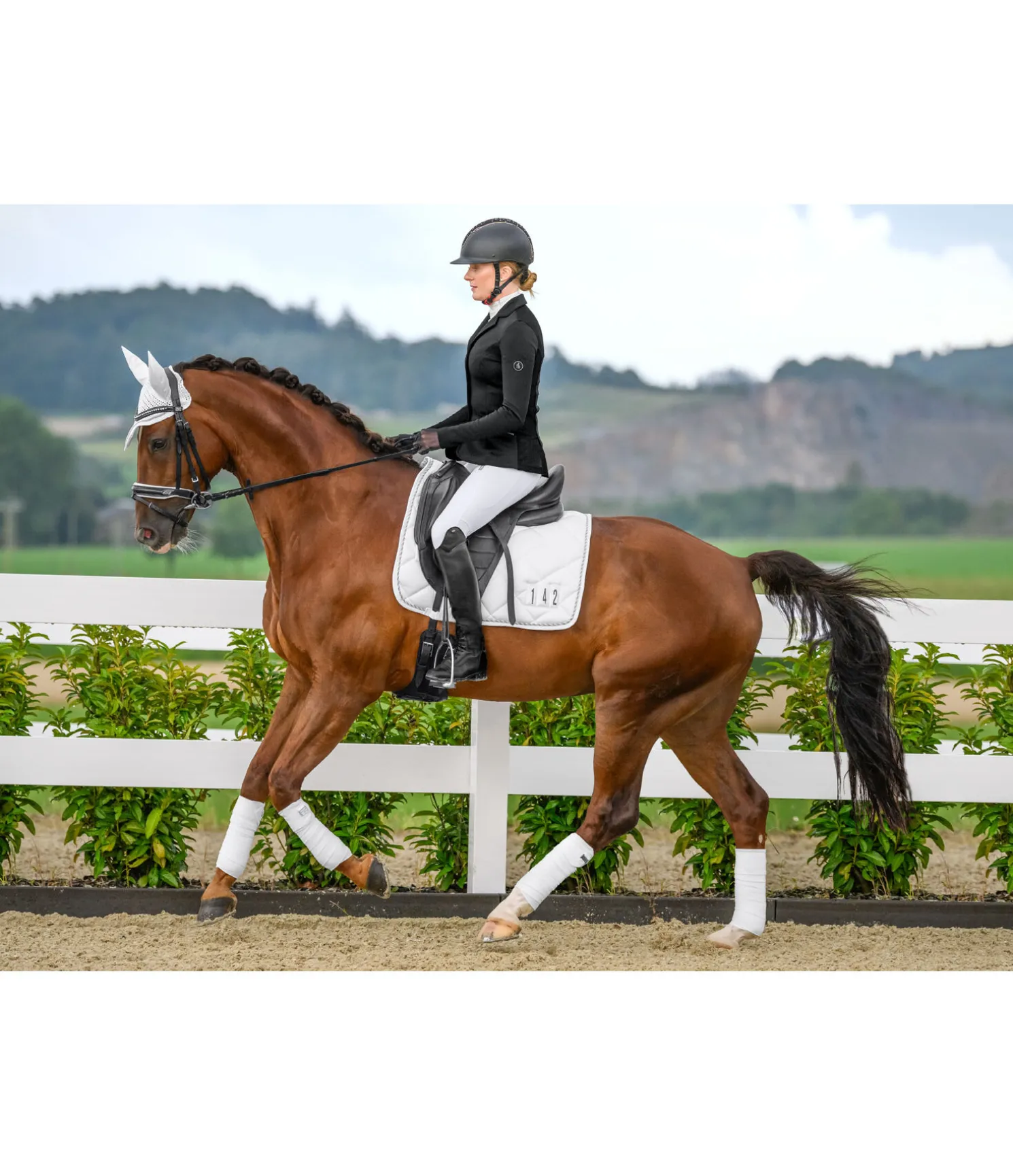 Tapis de selle de concours Numbers II