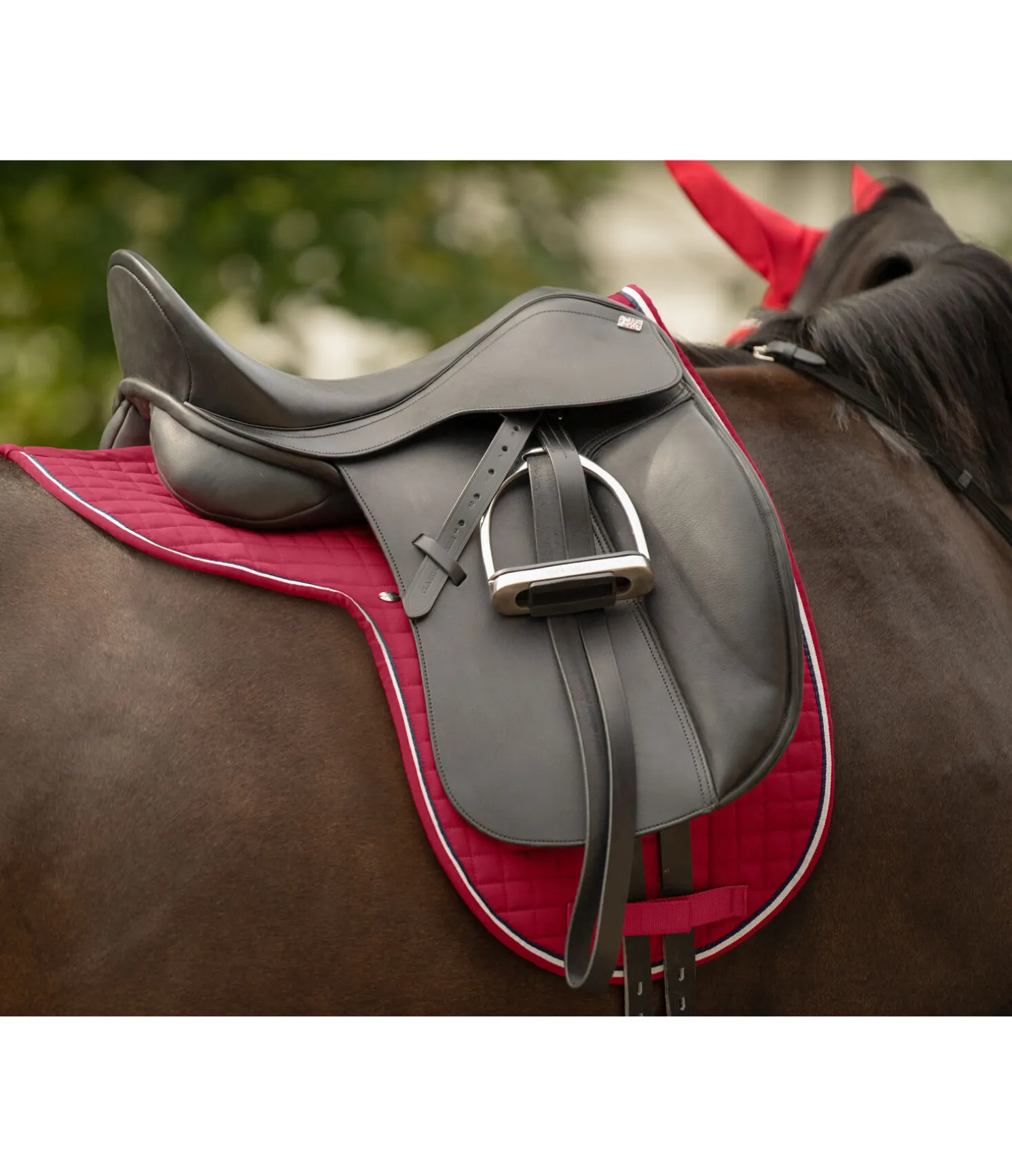 Tapis de selle en coton Basic