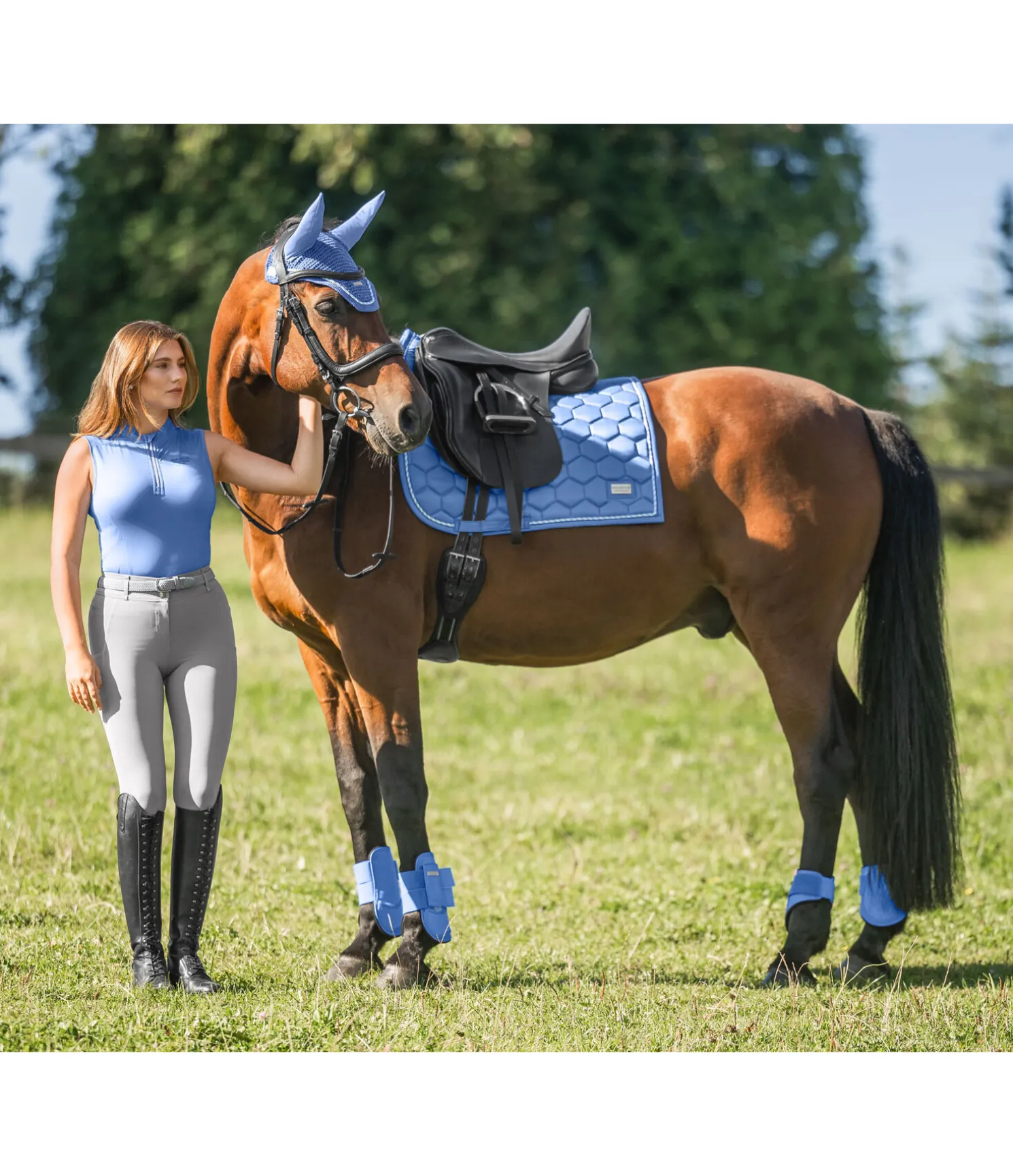 Tapis de selle Sophistication sans passants de contre-sanglons