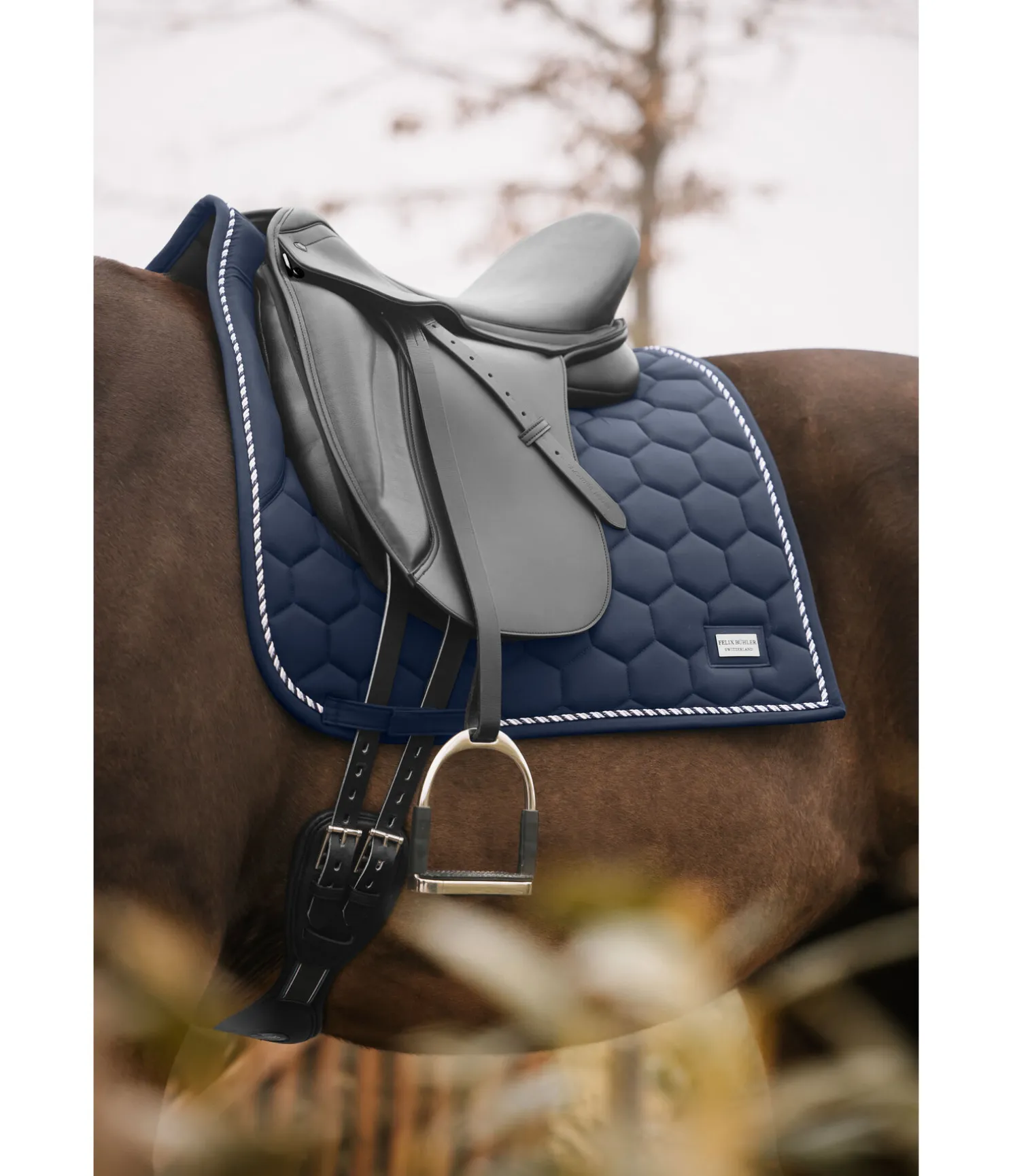 Tapis de selle Sophistication sans passants de contre-sanglons
