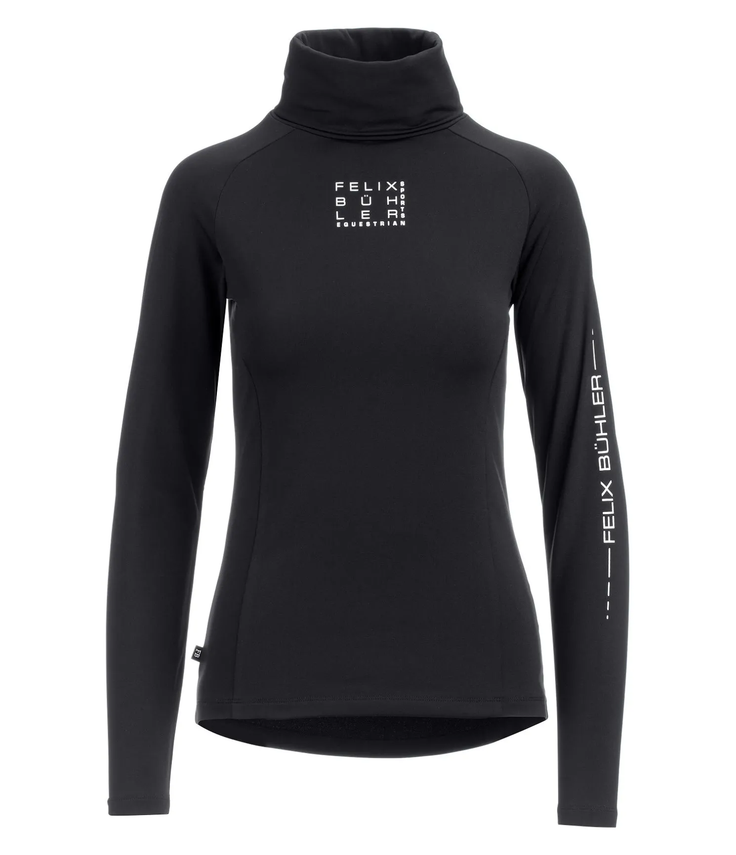 T-shirt col roulé en stretch Performance à manches longues Jonna