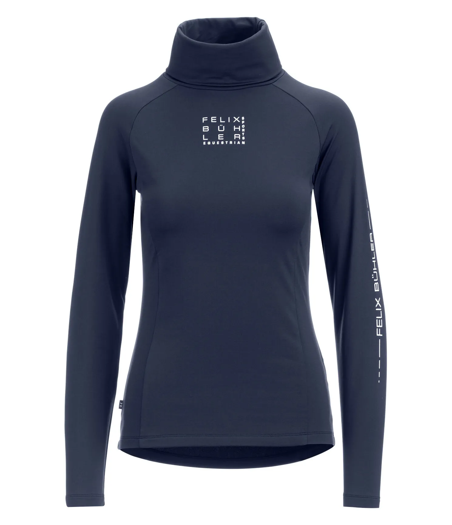 T-shirt col roulé en stretch Performance à manches longues Jonna