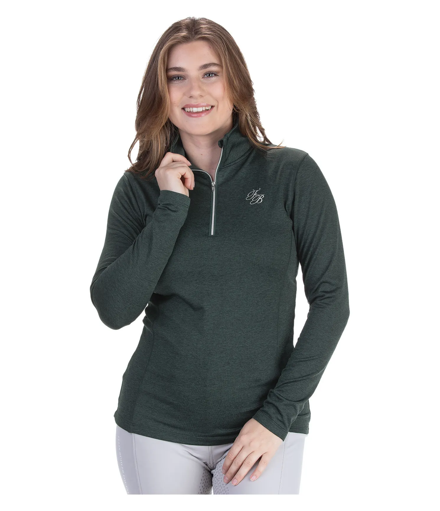 T-shirt à manches longues stretch Performance Nina