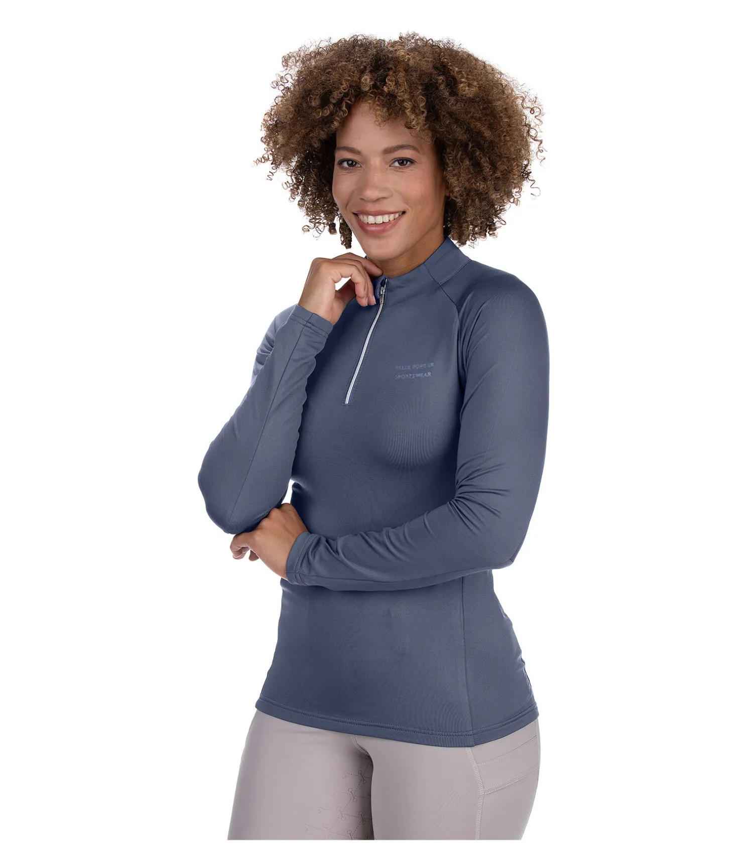 T-shirt à manches longues stretch Performance Zoe