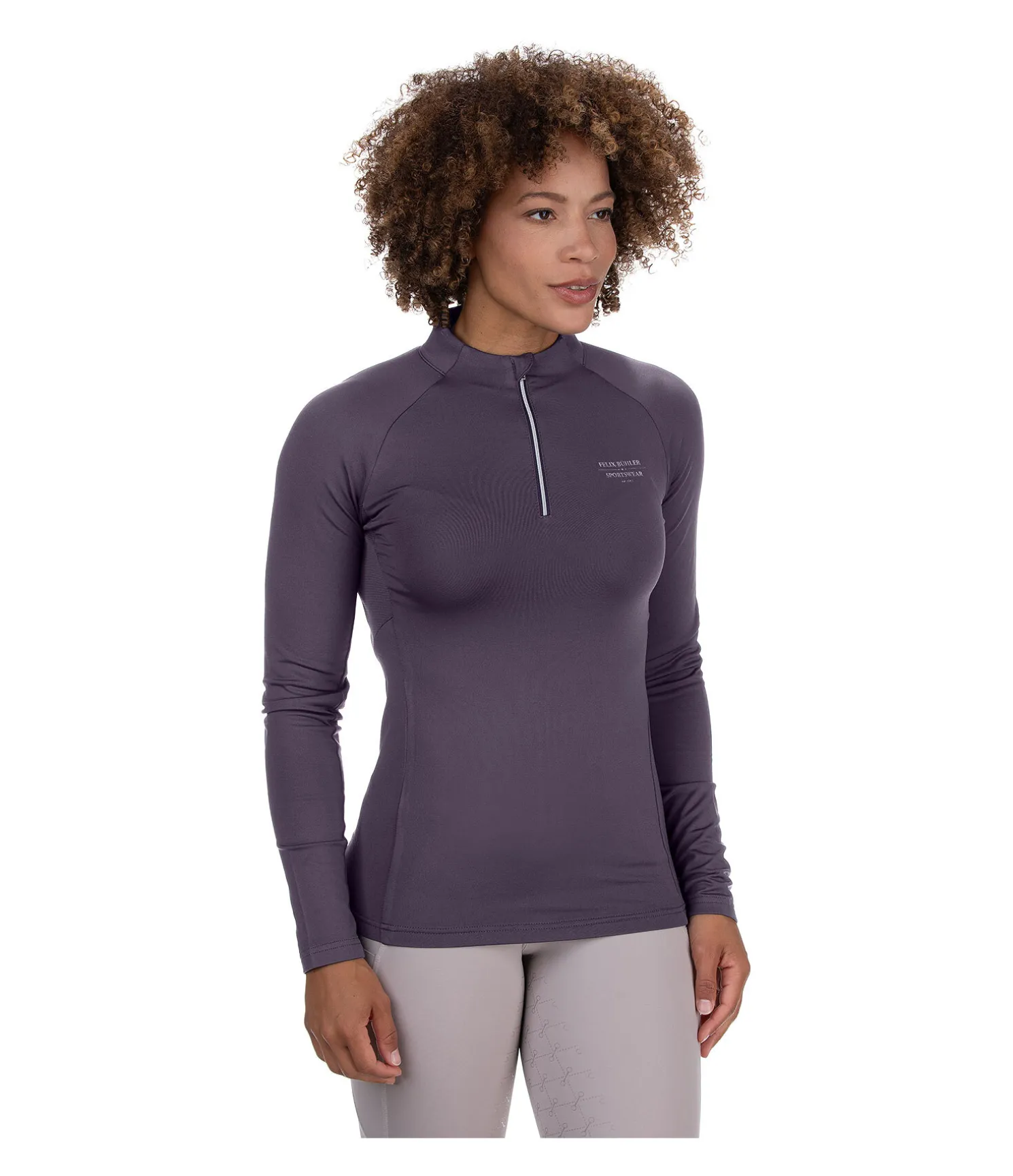 T-shirt à manches longues stretch Performance Zoe