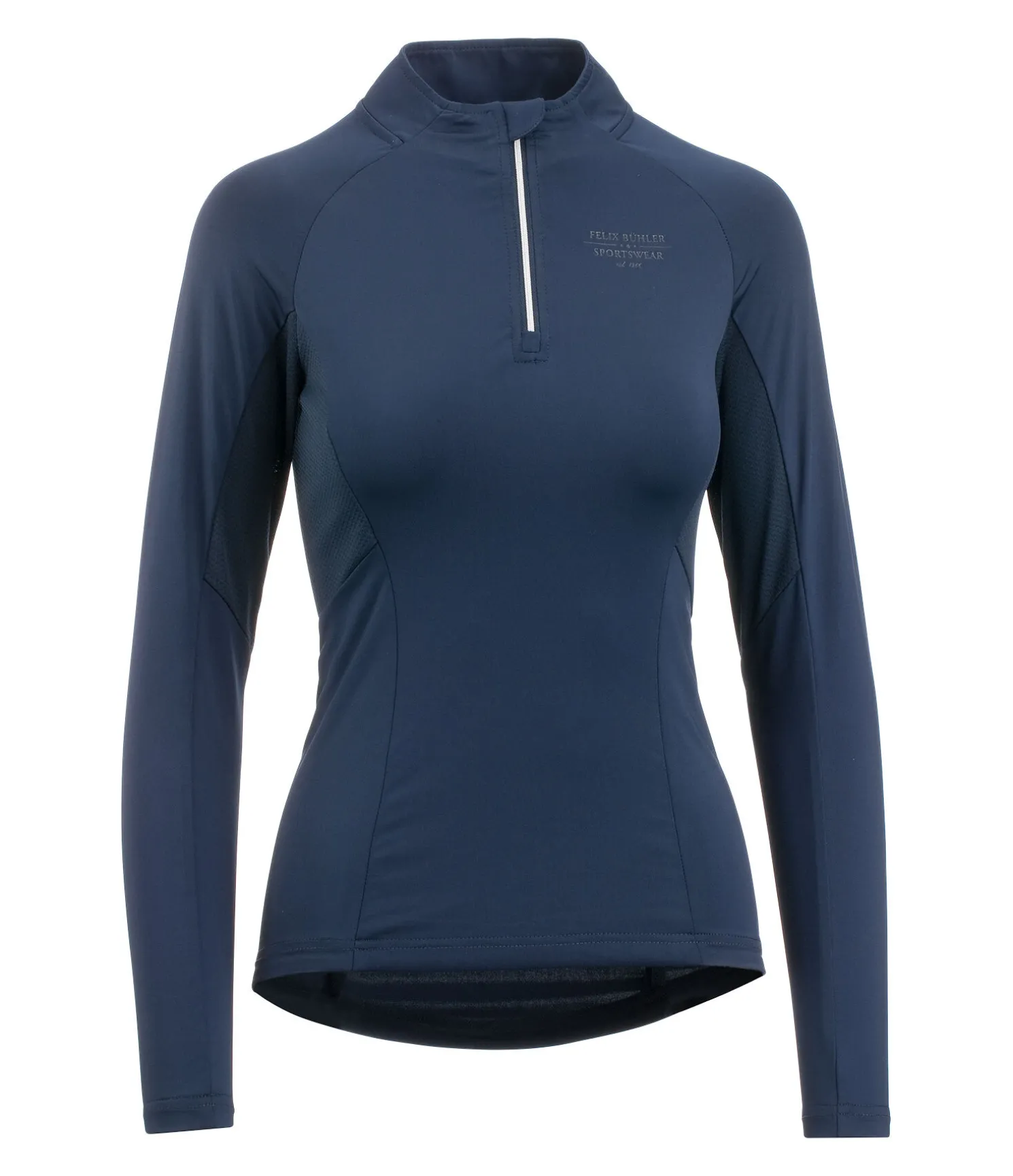 T-shirt technique à manches longues zippé Sofie