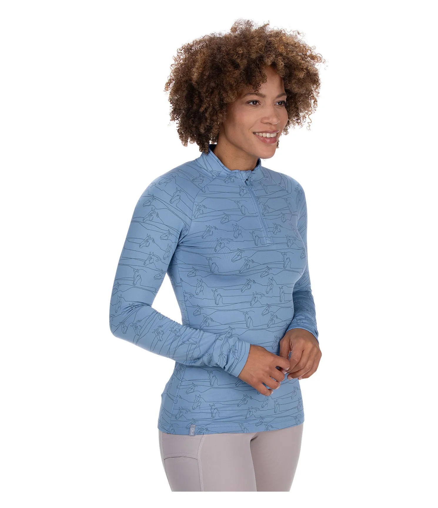T-shirt technique à manches longues Pria II