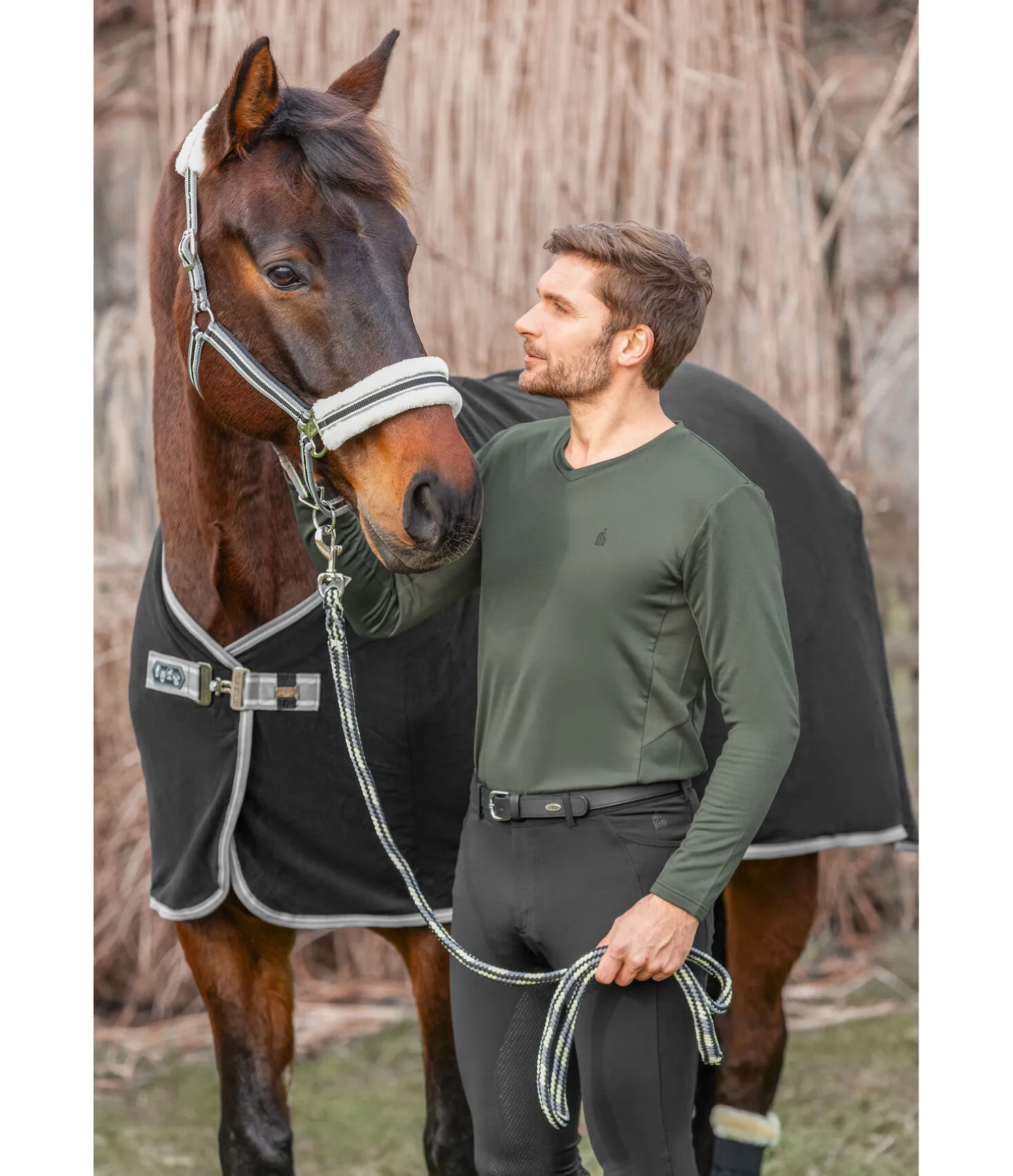 T-shirt technique à manches longues homme Florida