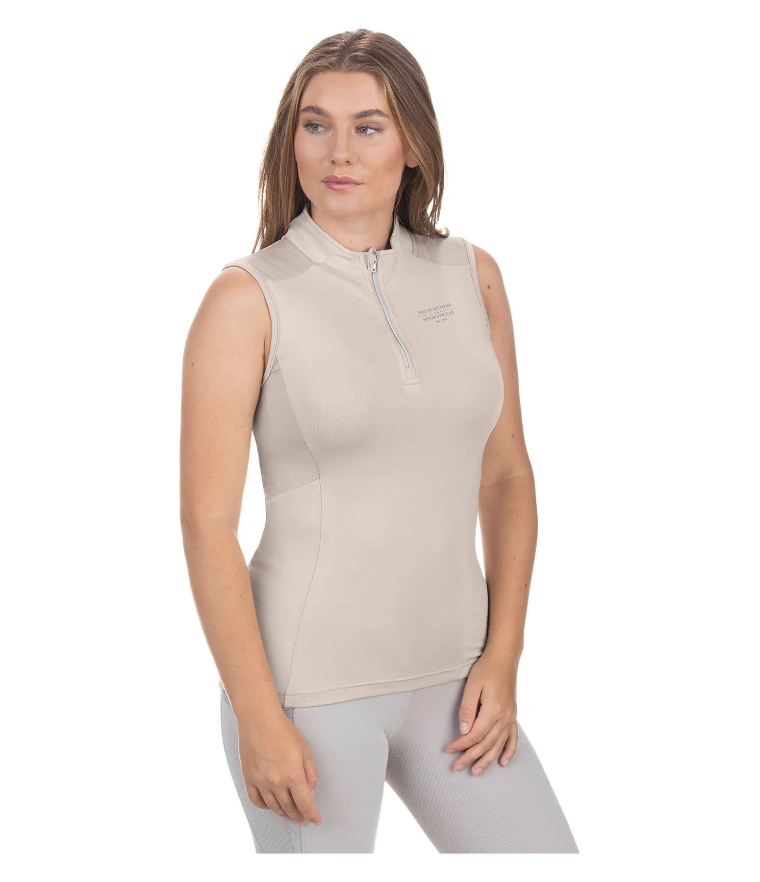 T-shirt technique zippé Lana