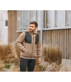 Veste bi-matière avec polaire Teddy homme Ottawa