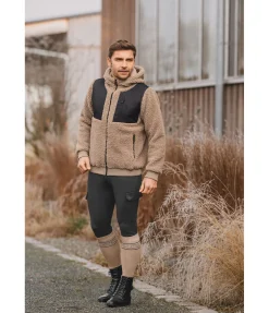 Veste bi-matière avec polaire Teddy homme Ottawa