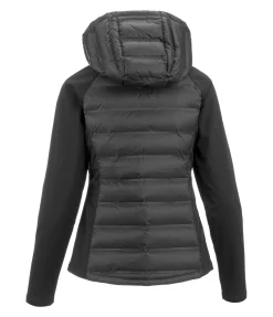 Veste bi-matière à capuche Jolie