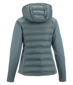 Veste bi-matière à capuche Jolie