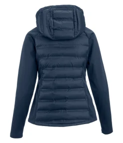 Veste bi-matière à capuche Jolie