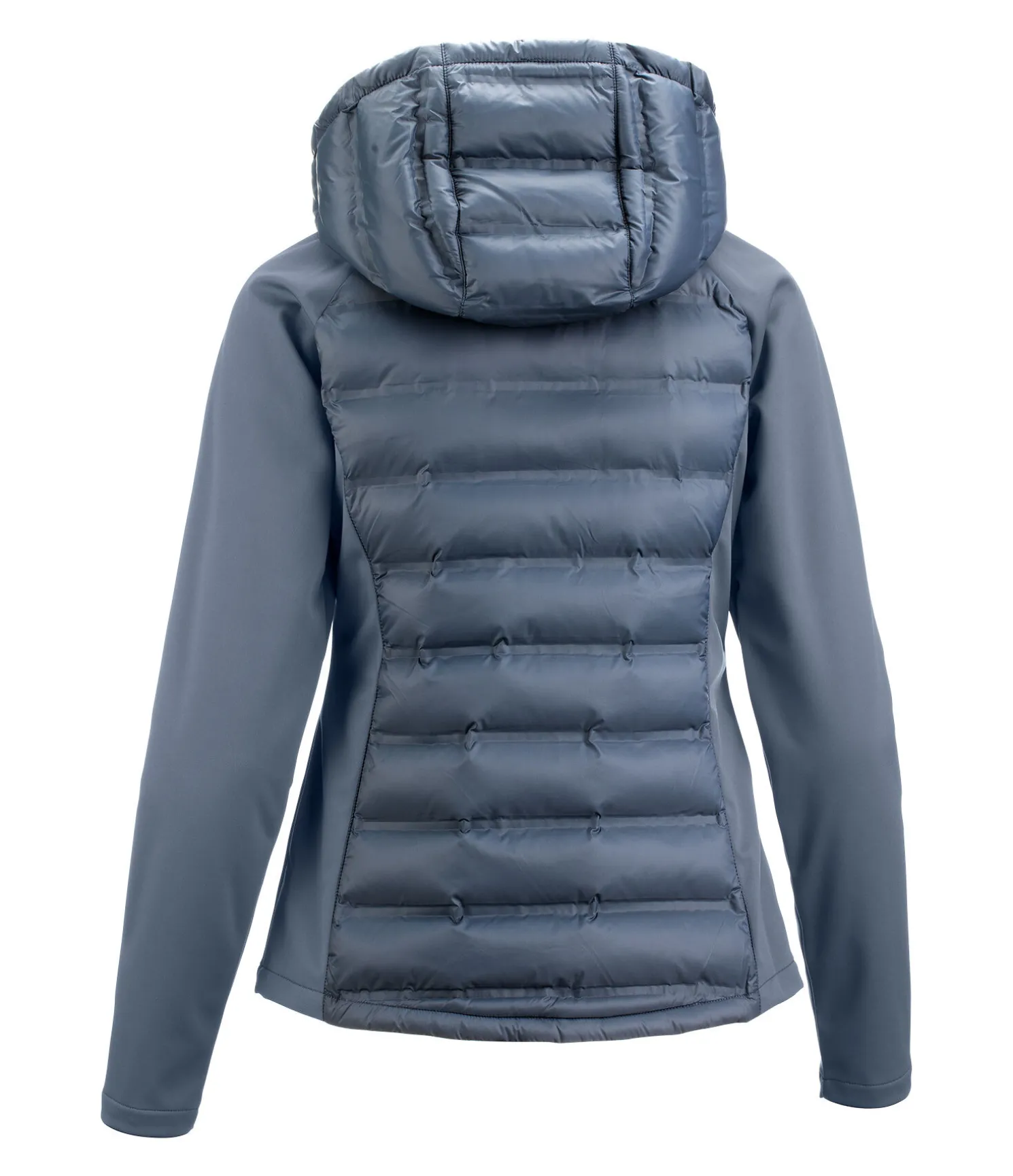 Veste bi-matière à capuche Jolie