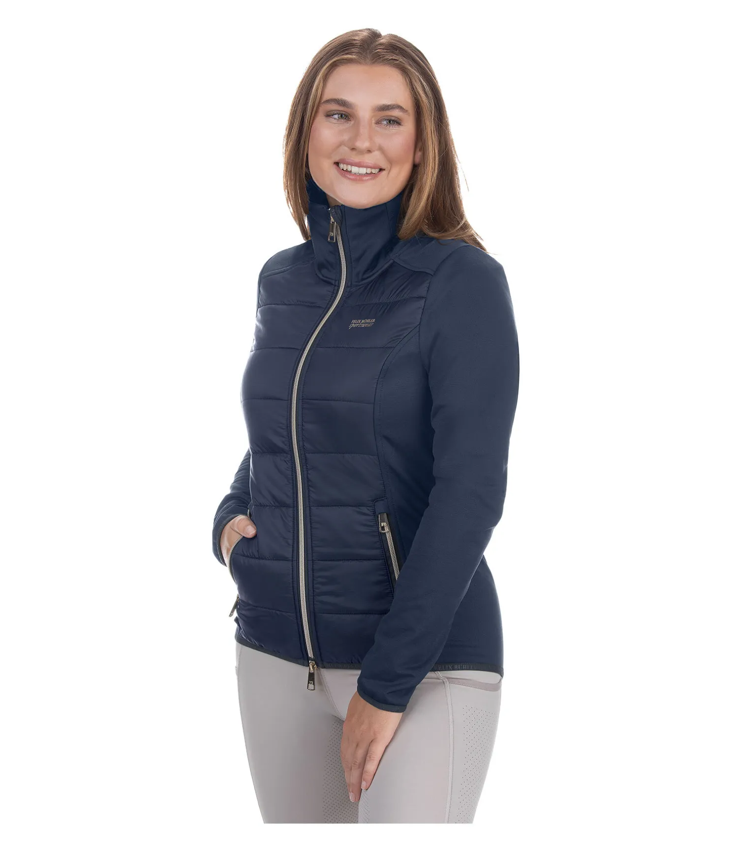 Veste bi-matière Hanni