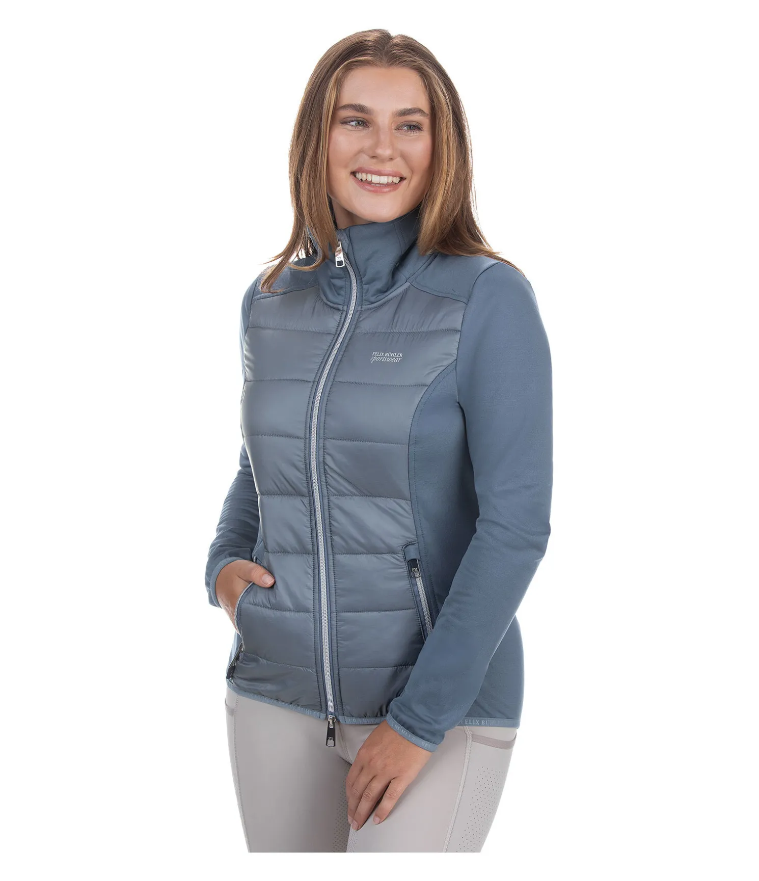 Veste bi-matière Hanni