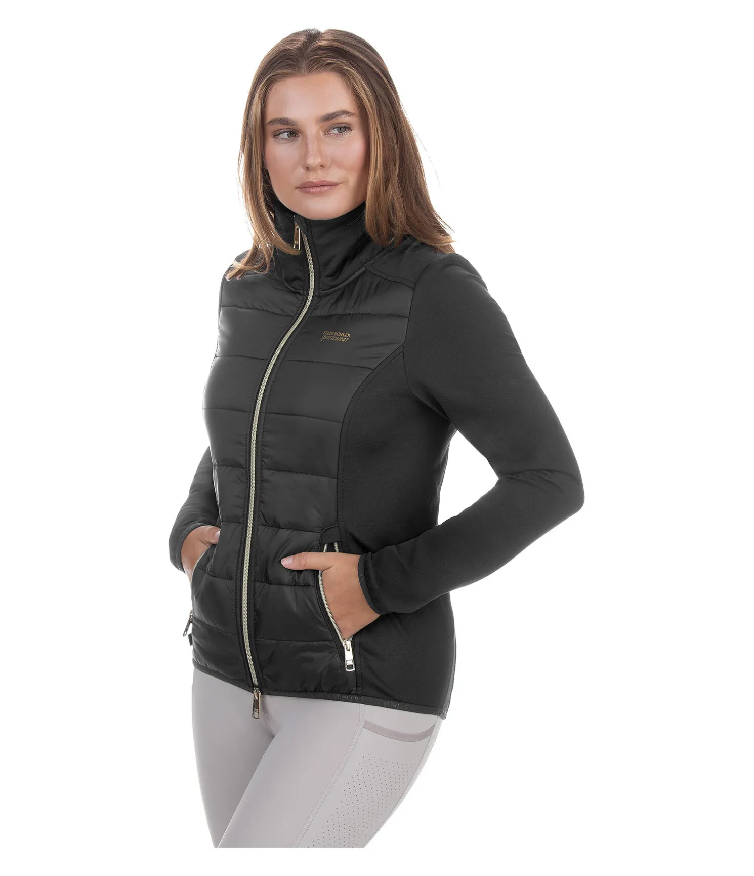 Veste bi-matière Hanni