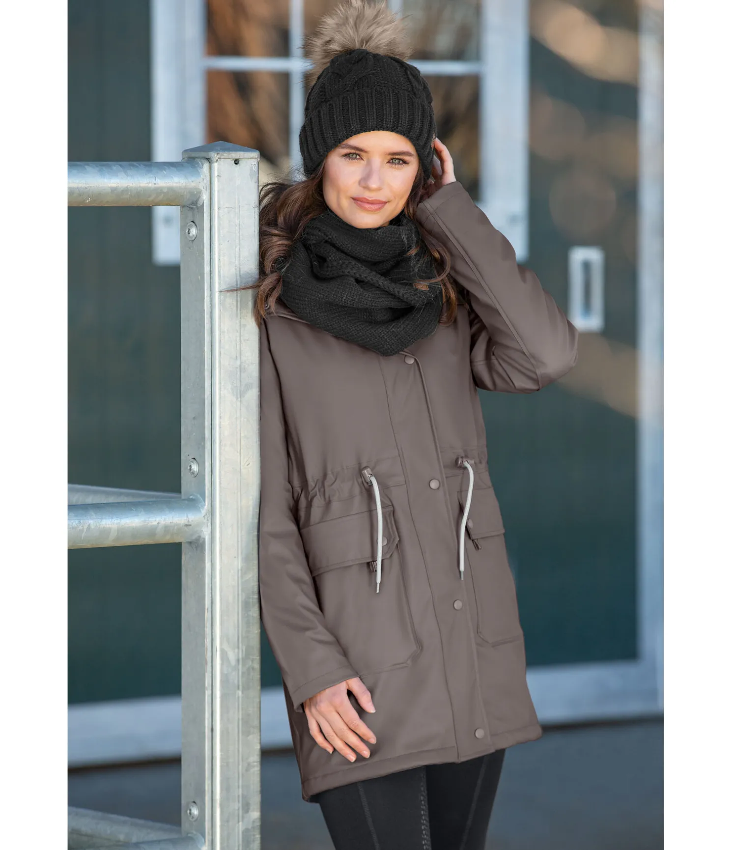 Veste de pluie en polaire Teddy Stella II