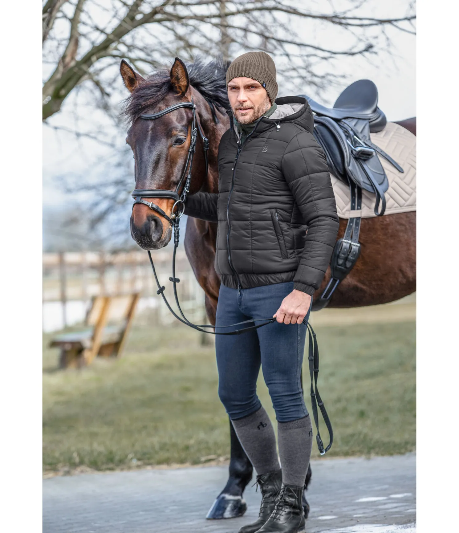 Veste d'hiver matelassée homme Jackson