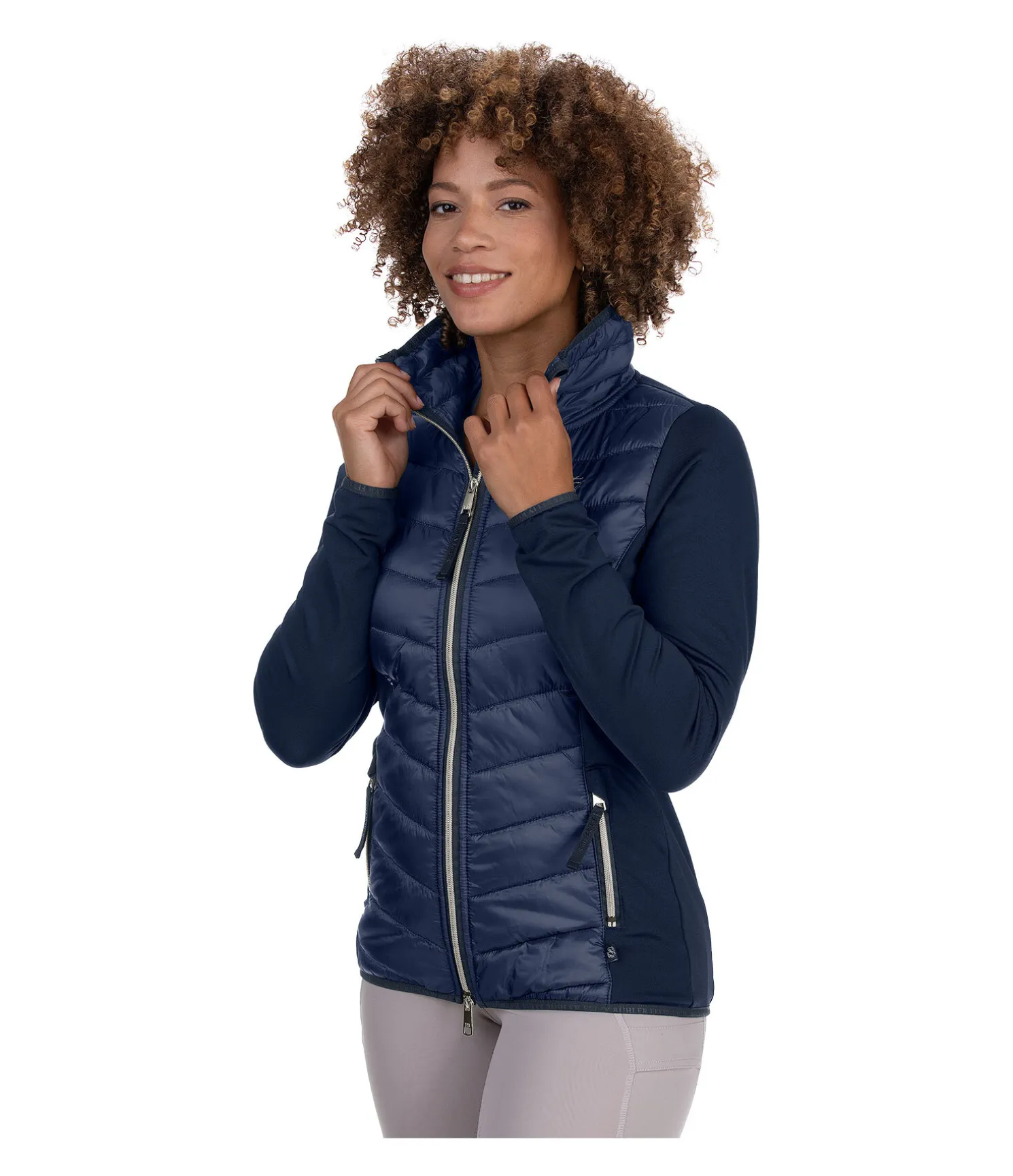 Veste d'équitation bi-matière Amelia