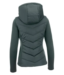 Veste d'équitation bi-matière à capuche Melli