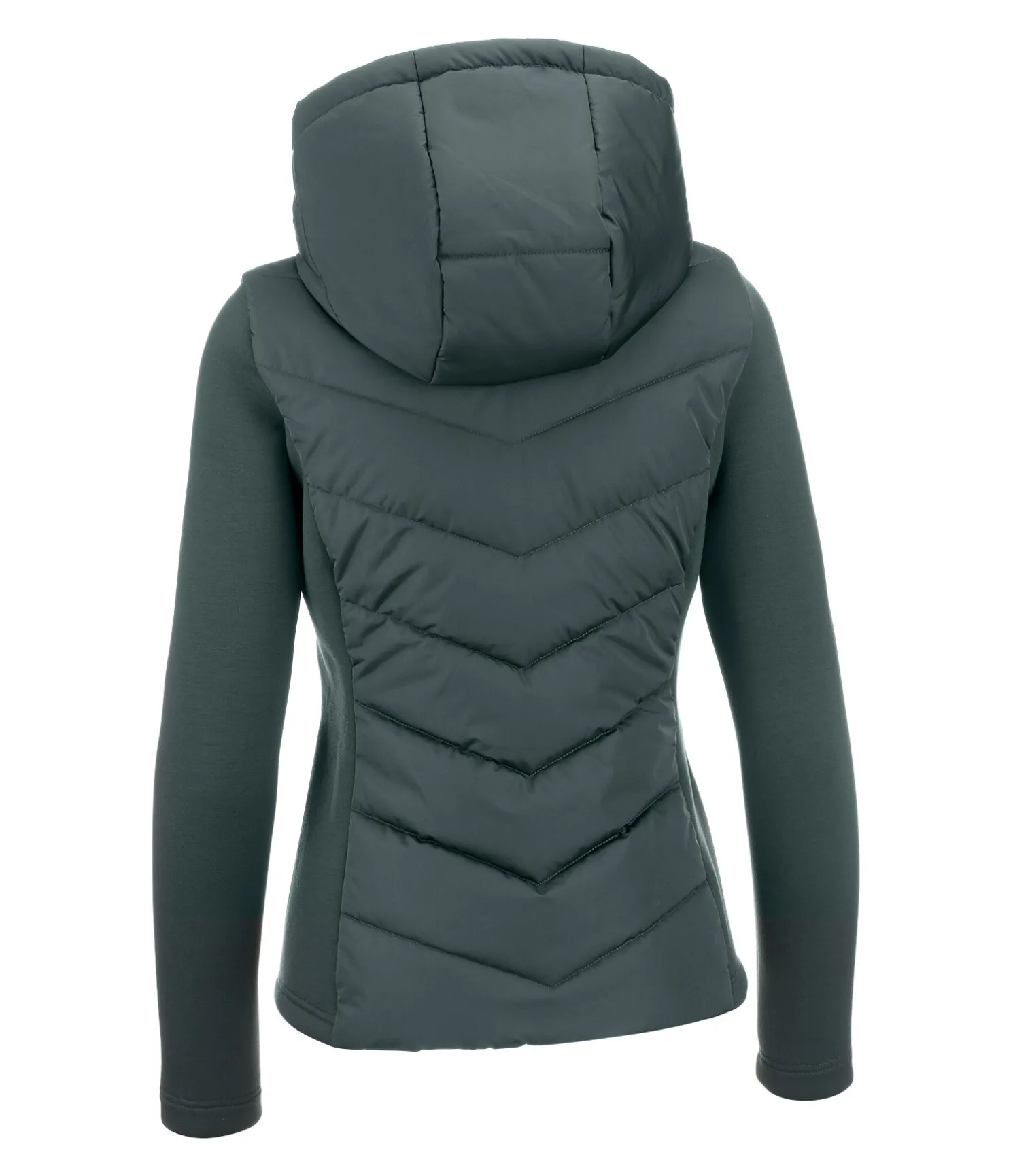 Veste d'équitation bi-matière à capuche Melli