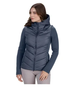 Veste d'équitation bi-matière à capuche Melli