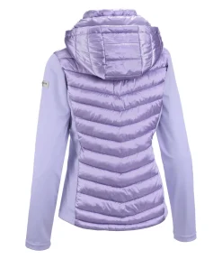 Veste d'équitation bi-matière à capuche Cora