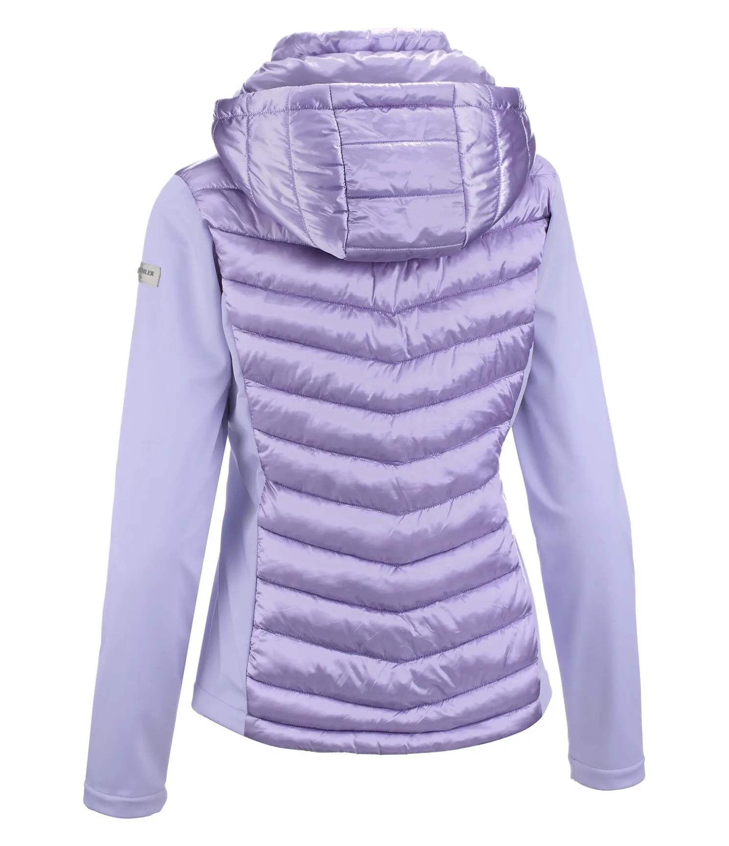 Veste d'équitation bi-matière à capuche Cora
