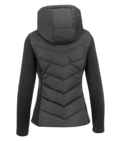 Veste d'équitation bi-matière à capuche Melli