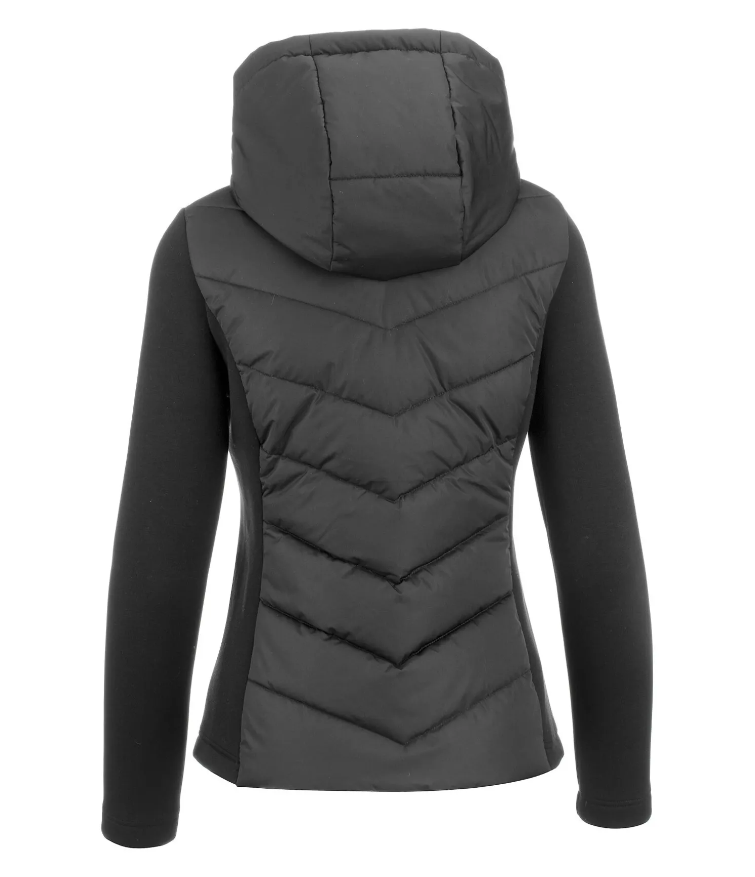 Veste d'équitation bi-matière à capuche Melli